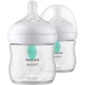Miniatyrbillede 2 af 4: Philips AVENT Natural Response med AirFree ventil 125 ml, 0 m, 2 stk.
