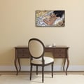 Miniatyrbild 4 av 4: Legendarte - Tavla, Impression På Lärft - Kramen (Älskande Par Ii) - Egon Schiele cm. 50x80