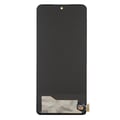 Miniatyrbild 2 av 2: Komplett LCD-skärm - Poco X5 5G - Inbyggd pekskärm - Förmonterad - Svart