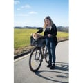 Miniatyrbild 4 av 5: Cykelväska för hund och katt - KERBL - Semester - Grå/blå - 38x29x25 cm - Robust tyg