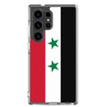 Miniatyrbild 1 av 2: Telefonfodral – Syriens flagga – Kompatibel med Samsung Galaxy S24 – Mjuk fodral – Stöt resistent och chockabsorberande – Pixelforma