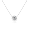 Miniatyrbild 1 av 2: Collier - AGATO - AGS1579/47-W - Sterling silver 925 - Kubisk zirkon - Justerbar längd 42 cm