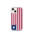 Miniatyrbild 1 av 2: Mobilskal - PIXELFORMA - Liberia Flagga - Kompatibel med iPhone 13 mini - Mjuk - Stötabsorberande