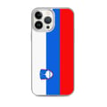 Miniatyrbild 1 av 2: Mobilskal – Sloveniens flagga – Kompatibel med iPhone 13 Pro Max – Flexibelt fodral – Stöttåligt och slagbeständigt – Pixelforma