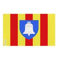 Miniatyrbild 1 av 3: Ariège Flagga – 96 x 144 cm – Hållbar Polyester – 2 Metallöglor – Inomhus / Utomhus – Pixelforma