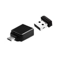 Miniatyrbild 1 av 2: VERBATIM Store 'n' Go Nano USB-minne - 16 GB - USB 2.0 - med mikro-USB-adapter