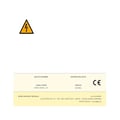 Miniatyrbild 2 av 2: Symmetrisk elektrisk lås 12v Automatisk öppning Ac/dc 1430r/b Jis - Jis