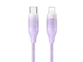 Miniatyrbild 1 av 2: Laddkabel 30W Typ-C till Lightning 1,2m Display XM med Lila LED-bakgrundsbelysning
