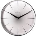 Miniatyrbild 1 av 4: Väggklocka - NeXtime - 2 sekunder - Ø 40 cm - Metall - Vit