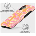 Miniatyrbild 2 av 4: Coque för iPhone 16 - BURGA - Modell Aloha - Stötabsorberande - Kompatibel med MagSafe - Rosa