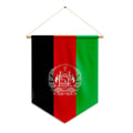 Miniatyrbild 1 av 3: Fanion – Flagga av Afghanistan – 30 x 45 cm – Polyester – Att Hänga – Pixelforma