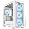 Miniatyrbild 4 av 6: ASUS A23 PLUS mini-torn vit ARGB med sidopanel av härdat glas