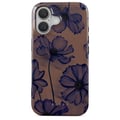 Miniatyrbild 1 av 5: Coque MagSafe - Burga - iPhone 16 Plus - Velvet Night - Elegant - Stöt- och rep-skydd