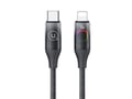 Miniatyrbild 2 av 2: 30W Type-C till Lightning laddkabel 1,2m Display XM med LED-bakgrundsbelysning Svart