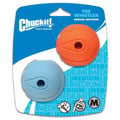 Miniatyrbild 2 av 2: CHUCKIT! Whistler 2-PK - M gummivisslande boll Ø 6,5cm - För hundar