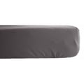 Miniatyrbild 1 av 2: Drap housse percale av 100% kammad bomull med långa fibrer 80 trådar/cm² med 35 cm ficka Vent du sud - Ardoise - 140 x 190 cm ficka av