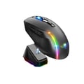 Miniatyrbild 1 av 6: Trådlös mus med laddningsdocka - Svart - Gaming - ELITE-M50 - LED - Anpassningsbar - Programmerbara knappar