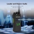 Miniatyrbild 3 av 6: Retevis NR30D DMR Talkie Walkie Digital, Tvåvägsradio Lång Räckvidd, AI Bullerdämpning, IP67, Hög Effekt, 2800mAh