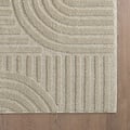 Miniatyrbild 3 av 5: Matta - MELIS HOME - Skandinavisk bohem - 80X250 cm - Beige - Bakside i jute