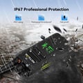 Miniatyrbild 6 av 6: Retevis NR30D DMR Talkie Walkie Digital, Tvåvägsradio Lång Räckvidd, AI Bullerdämpning, IP67, Hög Effekt, 2800mAh