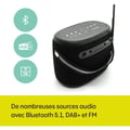 Miniatyrbild 3 av 6: Bärbar Högtalare - PURE - Woodland - Bluetooth 5.1 - DAB+/FM - Vattentålig IP67 - 14h Autonomi