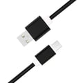 Miniatyrbild 3 av 5: Typ C-kabel - PH26 - Realme 12 Lite - Flätad nylon - 100 cm - GULD