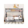 Miniatyrbillede 3 af 6: Sovesofaer - MUVOE - 90*200cm - Grå - 3 pladser - Moderne design