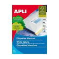 Miniatyrbild 1 av 2: Vita etiketter - APLI - 002655 - Pack om 100 - 105x74 mm - Blandad