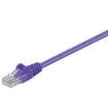 Miniatyrbild 2 av 2: Nätverkskabel CAT 5e - WENTRONIC - 95222-GB - 10m - Lila - Formad, utan krok
