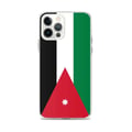 Miniatyrbild 1 av 2: Mobilskal – Jordanienflagga – Kompatibel med iPhone 12 Pro Max – Mjuk fodral – Stötsäker och slitstark – Pixelforma