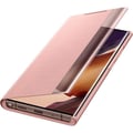 Miniatyrbild 1 av 3: Etui Clear View bronze Note20 Ultra