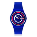 Miniatyrbild 3 av 3: Klocka - SWATCH - Blue To Basics - Silikon - Kvarts - 34 mm