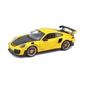 Miniatyrbillede 3 af 3: Miniaturebil - MAISTO - PORSCHE 911 GT2 RS - Gul - Til børn fra 3 år og derover