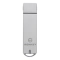 Miniatyrbillede 2 af 2: USB-nøgle - KINGSTON - IronKey Basic S1000 - 16 GB - USB 3.0 - 256-bit AES