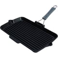 Miniatyrbild 2 av 2: STAUB Grill svart rektangel 34x21cm