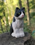Miniatyrbild 4 av 5: Wudimals - Kattfigur - K-PLAY