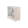 Miniatyrbillede 3 af 6: PC-kabinet - FRACTAL DESIGN - Meshify 3 XL Ambience Pro RGB TG - E-ATX (330 mm) / SSI-EEB / SSI-CEB - 3 blæsere - USB Type C