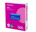 Miniatyrbild 1 av 4: Extern SSD-hårddisk - Adata - SE880 - 500 Go - USB 3.2 Gen 2x2 - Blå