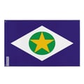 Miniatyrbild 1 av 3: Mato Grosso Flagga – 120 x 180 cm – Hållbar Polyester – 2 Metallöglor – Inomhus / Utomhus – Pixelforma