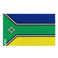 Miniatyrbild 1 av 3: Flagga Amapá – 128 x 192 cm – Hållbar Polyester – 2 Metallöglor – Inomhus / Utomhus – Pixelforma
