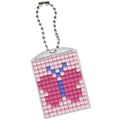 Miniatyrbild 2 av 2: PIXEL Kit kreativ nyckelring 4x3cm - Fjäril