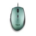 Miniatyrbild 2 av 6: Ergonomisk Mus - NGS - MOTH ICE - Tysta Knappar - DPI 800/1200/1600 - Trådad - Blå