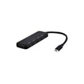 Miniatyrbild 1 av 2: USB-C 3.0-hubb - T'nB - 4 portar - Svart - Mångsidig anslutning - Estetisk prestanda