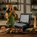 Miniatyrbild 5 av 5: Cecotec Elektrisk Grill med Grill Rock'nGrill 2000 Smash PerfectCook. 2000W, Temperatursond, Dubbel Temperatur