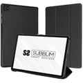 Miniatyrbild 1 av 2: Skyddsfodral - SUBBLIM - Samsung Tab A8 10.5 - Syntetisk - Svart - Unisex