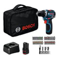 Miniatyrbild 1 av 4: Borrskruvdragare 12V 2Ah GSR 12V-32 + Set med 36 tillbehör | 06019N7004 - Bosch