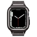 Miniatyrbild 4 av 6: Metallarmband - SPIGEN - Metal Fit Pro - Grafit - Kompatibel med Apple Watch 44/45 mm - Optimal komfort