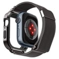 Miniatyrbild 3 av 6: Metallarmband - SPIGEN - Metal Fit Pro - Grafit - Kompatibel med Apple Watch 44/45 mm - Optimal komfort