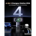 Pikkukuva 3 / 4: Laturin - UGREEN - Nexode 65W - 3 Porttia - Qi2 15W - Nopea Lataus