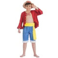 Miniatyrbillede 1 af 3: Kostume - CHAKS - Luffy One Piece - Dreng 7-8 år - 128 cm - Under officiel licens
